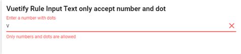 vuetify input|vuetify rules.